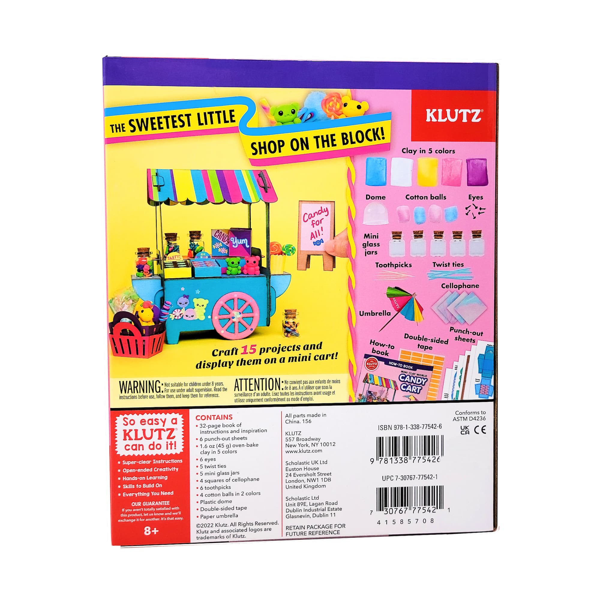 Mini Clay World Candy Cart